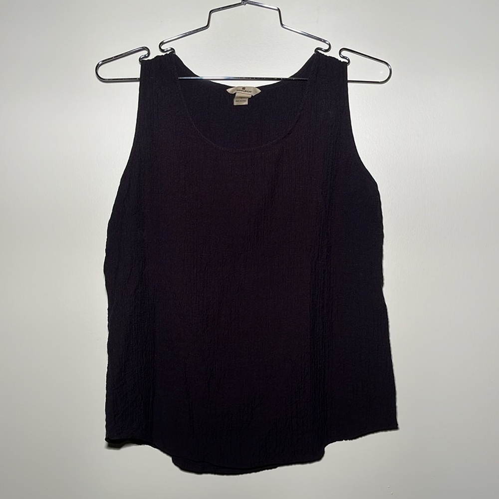 Woolrich Rayon Blend Black Tank Top